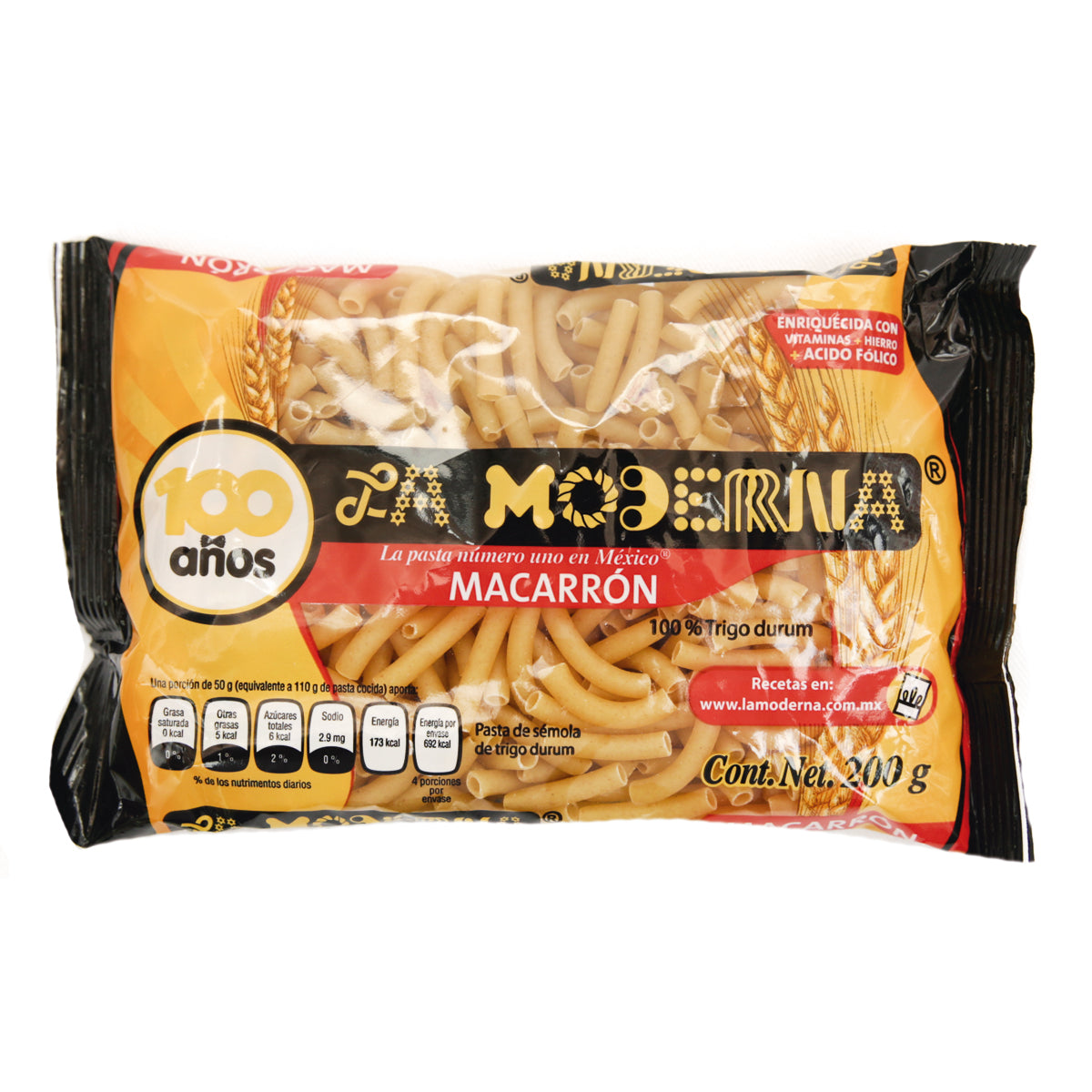 SOP PT LA MODERNA MACARRON20/200GR