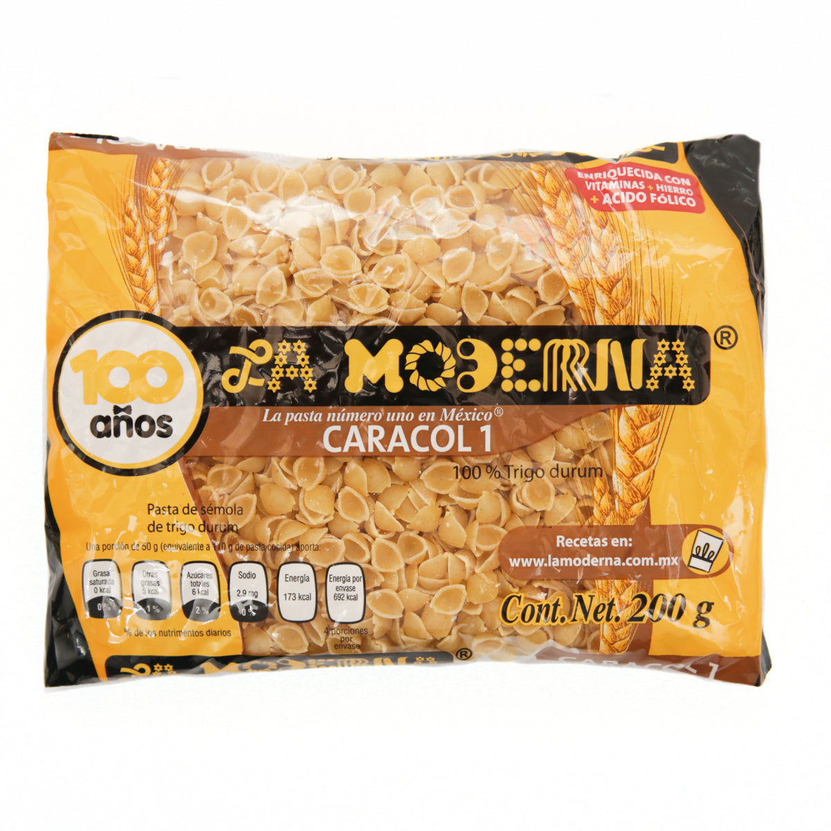 SOP PT LA MODERNA CARACOL #120/200GR