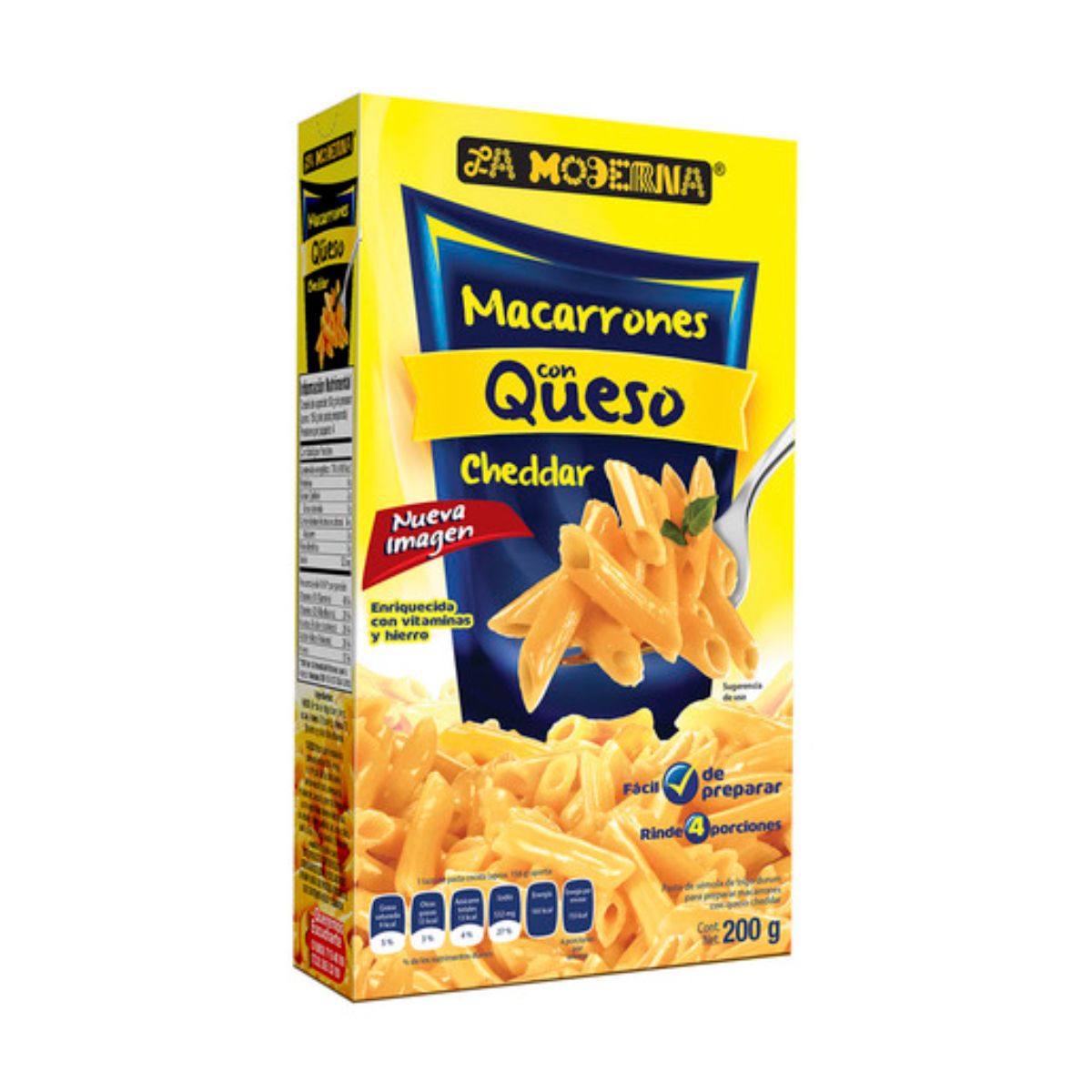 SOP SP LA MODERNA MACARRON C/QU 20/200GR