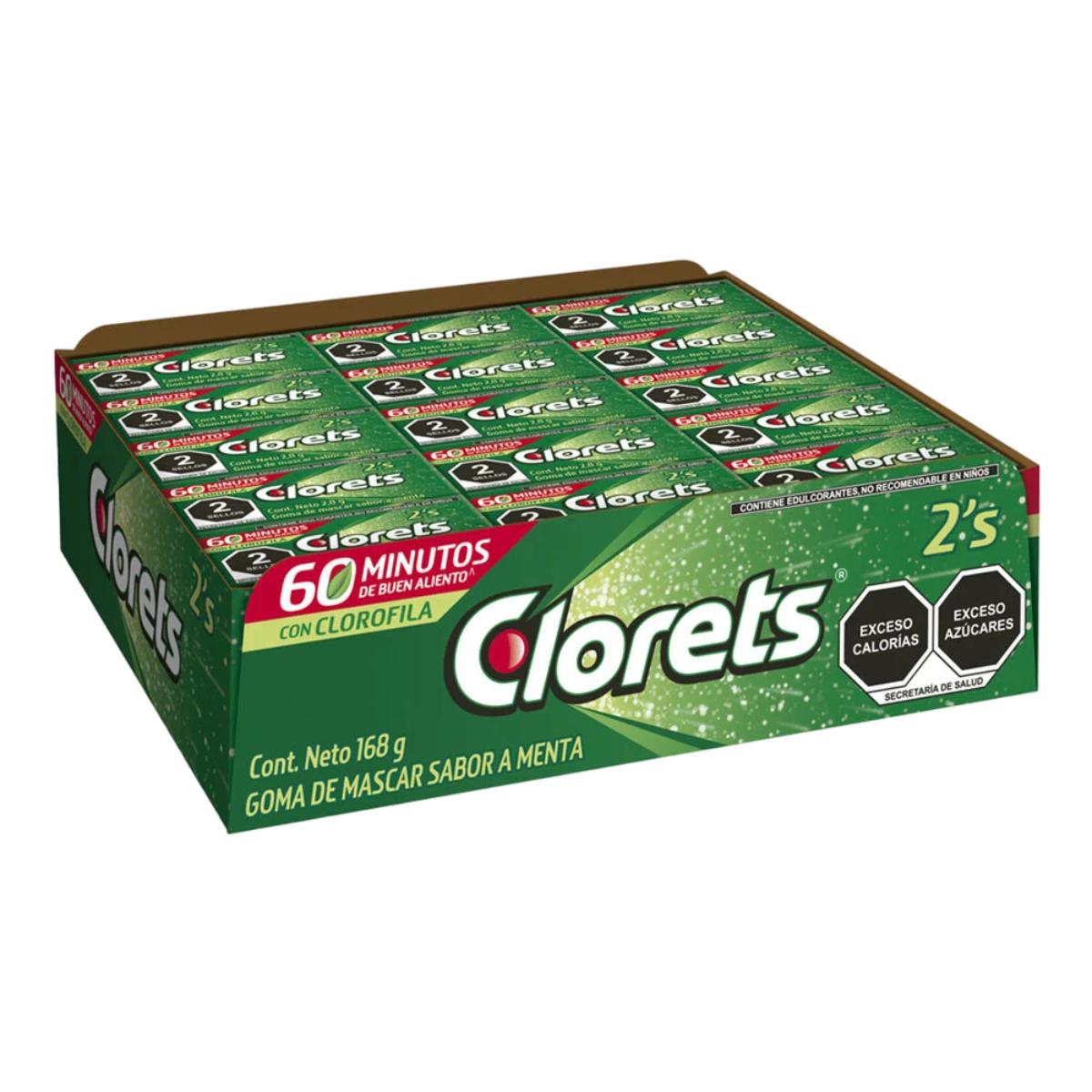 DL CHIC CLORETS 2S MENTA60PZ