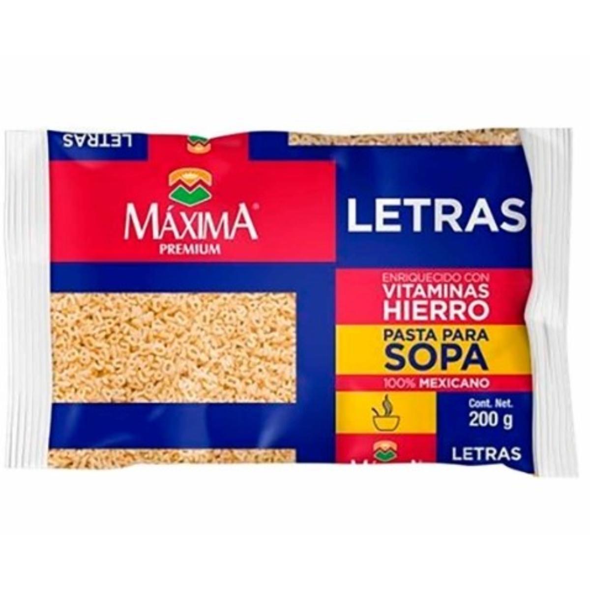 SOP PT MAXIMA LETRAS20/200GR