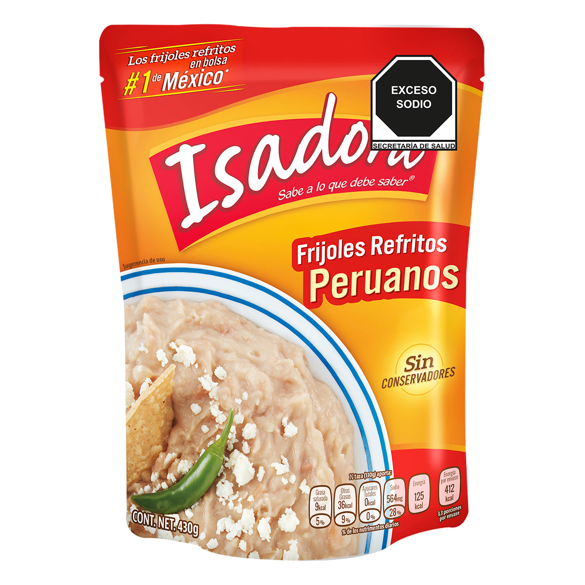 VEG FRI ISADORA REF PERU 430GR
