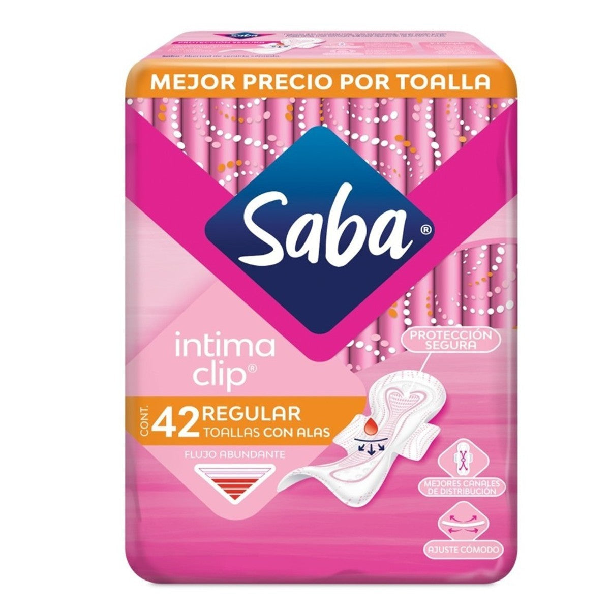 TF SABA INTIMA CLIP REGULAR C/A 6/42PZ