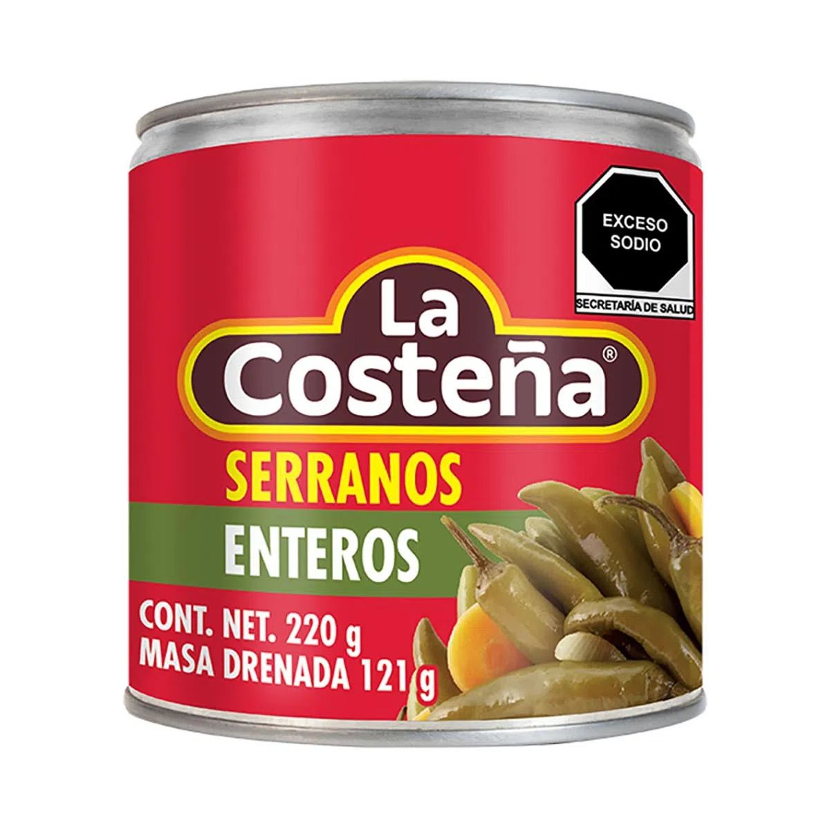 CH COSTEÑA SERRANOS220GR