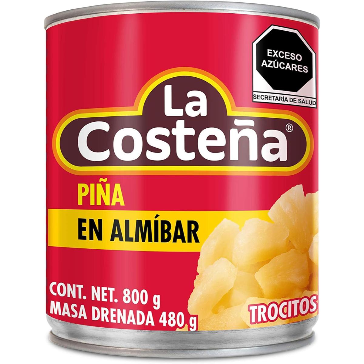 ALM COSTEÑA PIÑA TROZO12/800GR