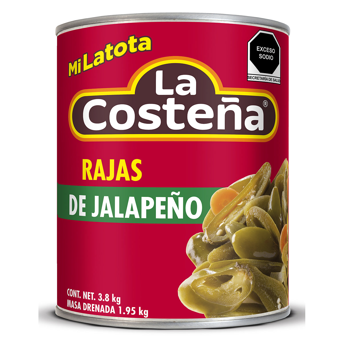 CH COSTEÑA RAJAS VERDES 6/3.8KG