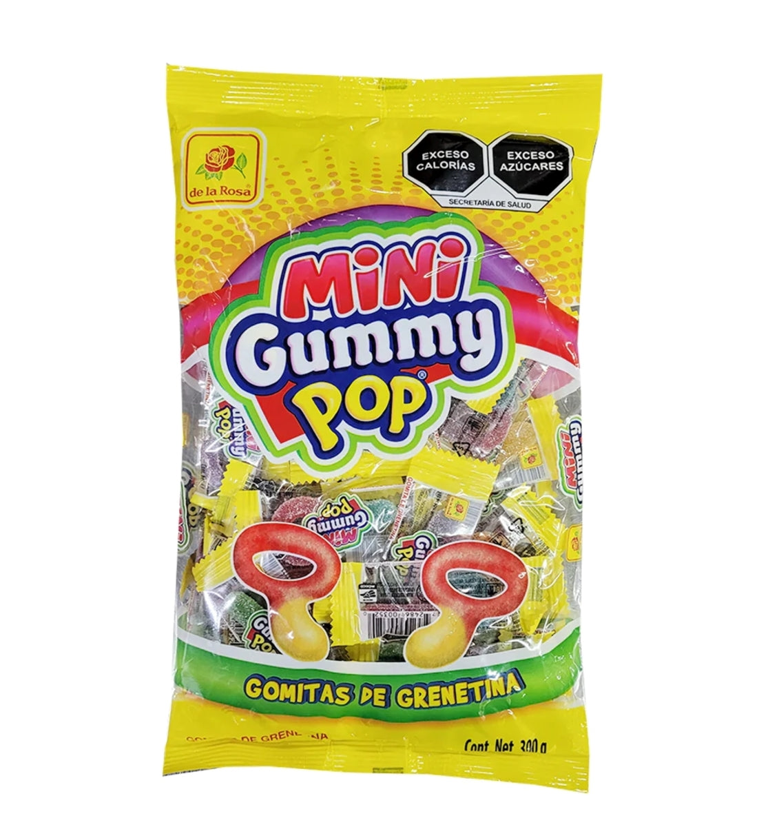 DL GOM LA ROSA GUMMY P MINI300GR