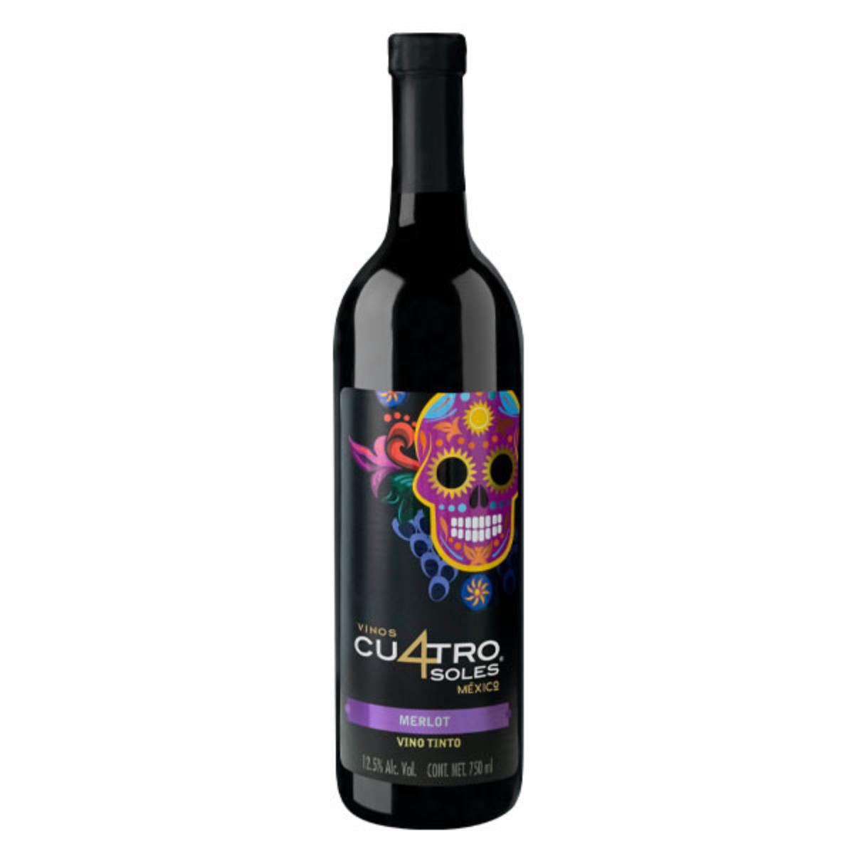 VMT 4 SOLES MERLOT12/750ML