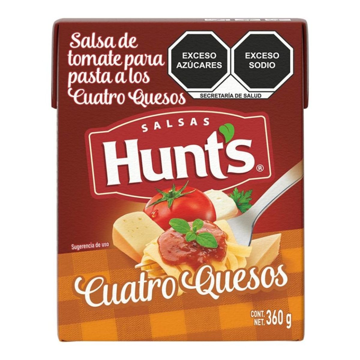 SOP SSA HUNTS 4 QUESOS 360GR