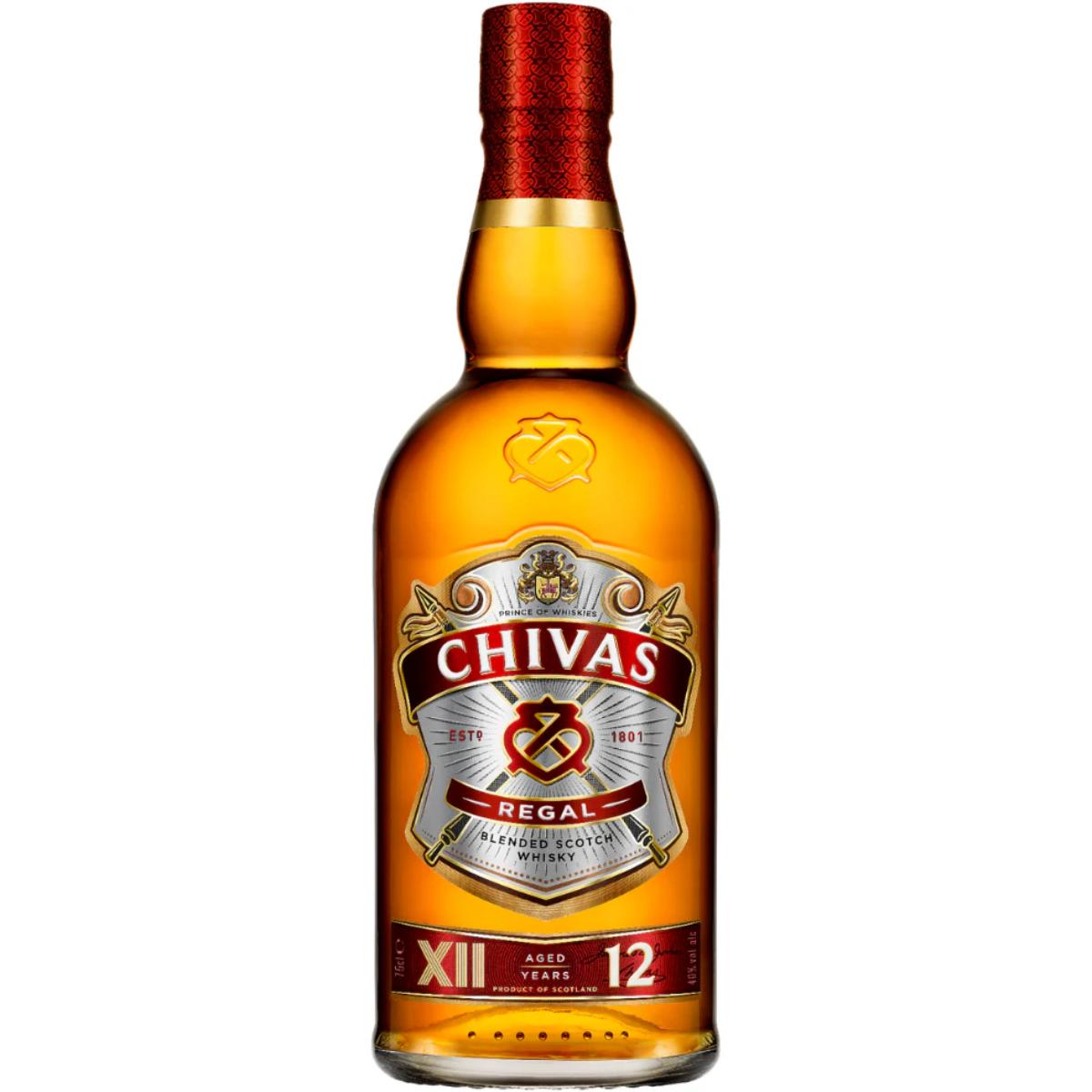 WK CHIVAS REGAL 12 AÑOS 12/750ML