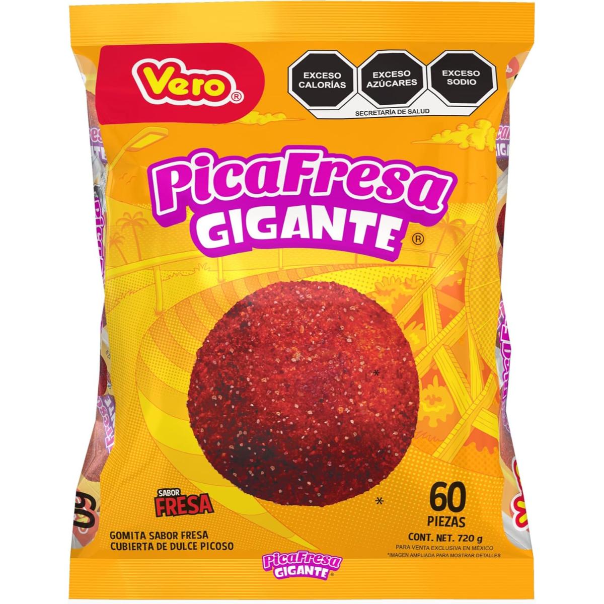 DL GOM VERO PICA FRESA GIGANTE60PZ