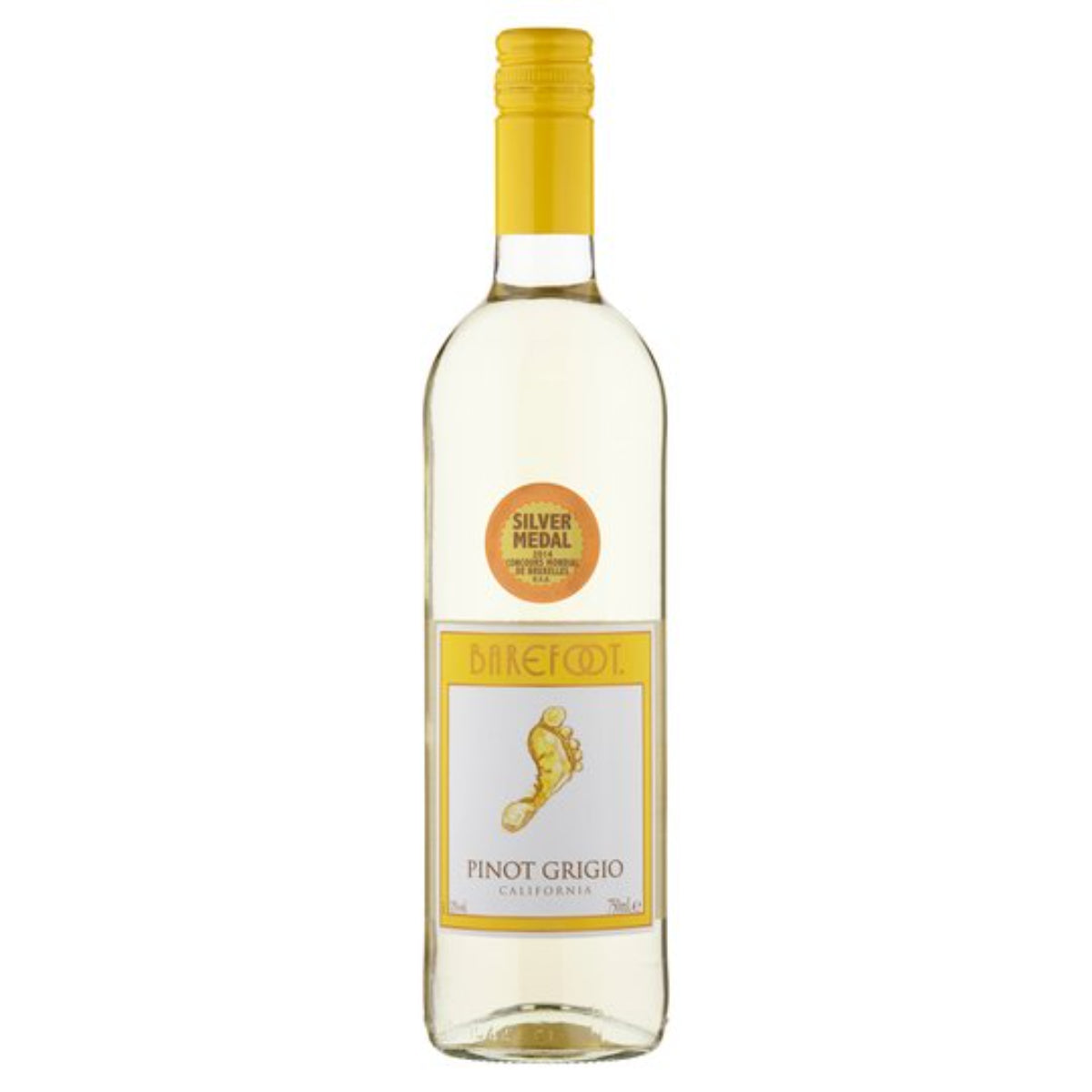 VMB BAREFOOT PINOT GRIGIO 12/750ML