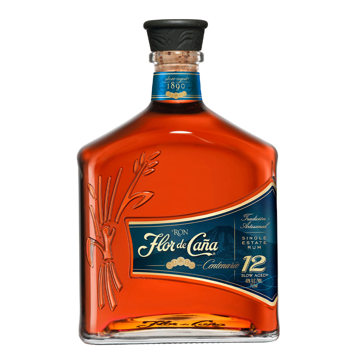 RON FLOR DE CAÑA CENTENARI 12AÑ 12/750ML
