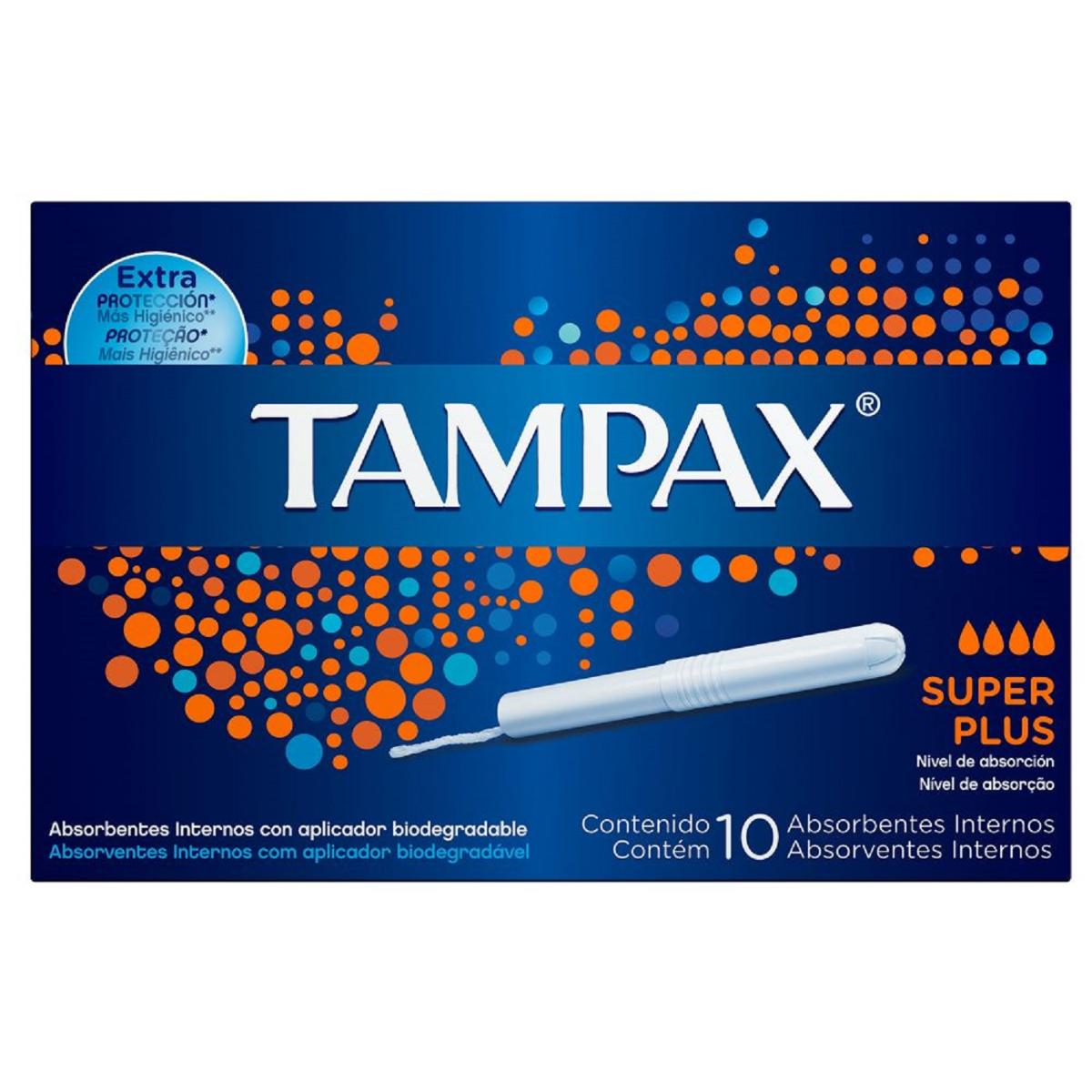 TF TAMPONES TAMPAX SUPER PLUS12/10PZ