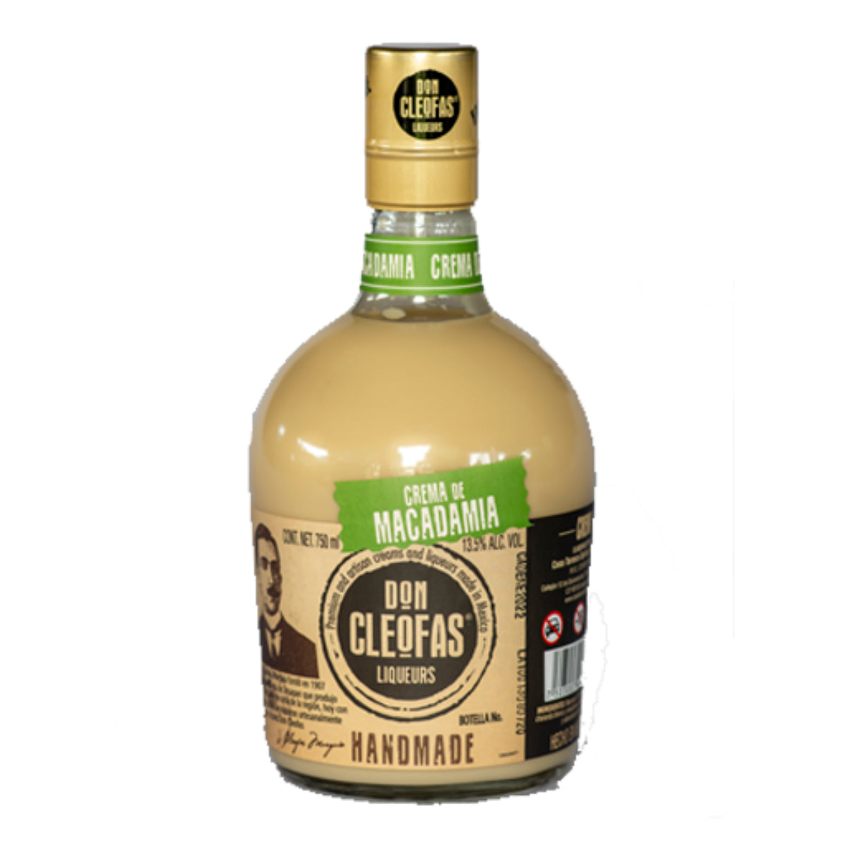 LICOR DON CLEOFAS CRE MACADAMIA 12/750ML