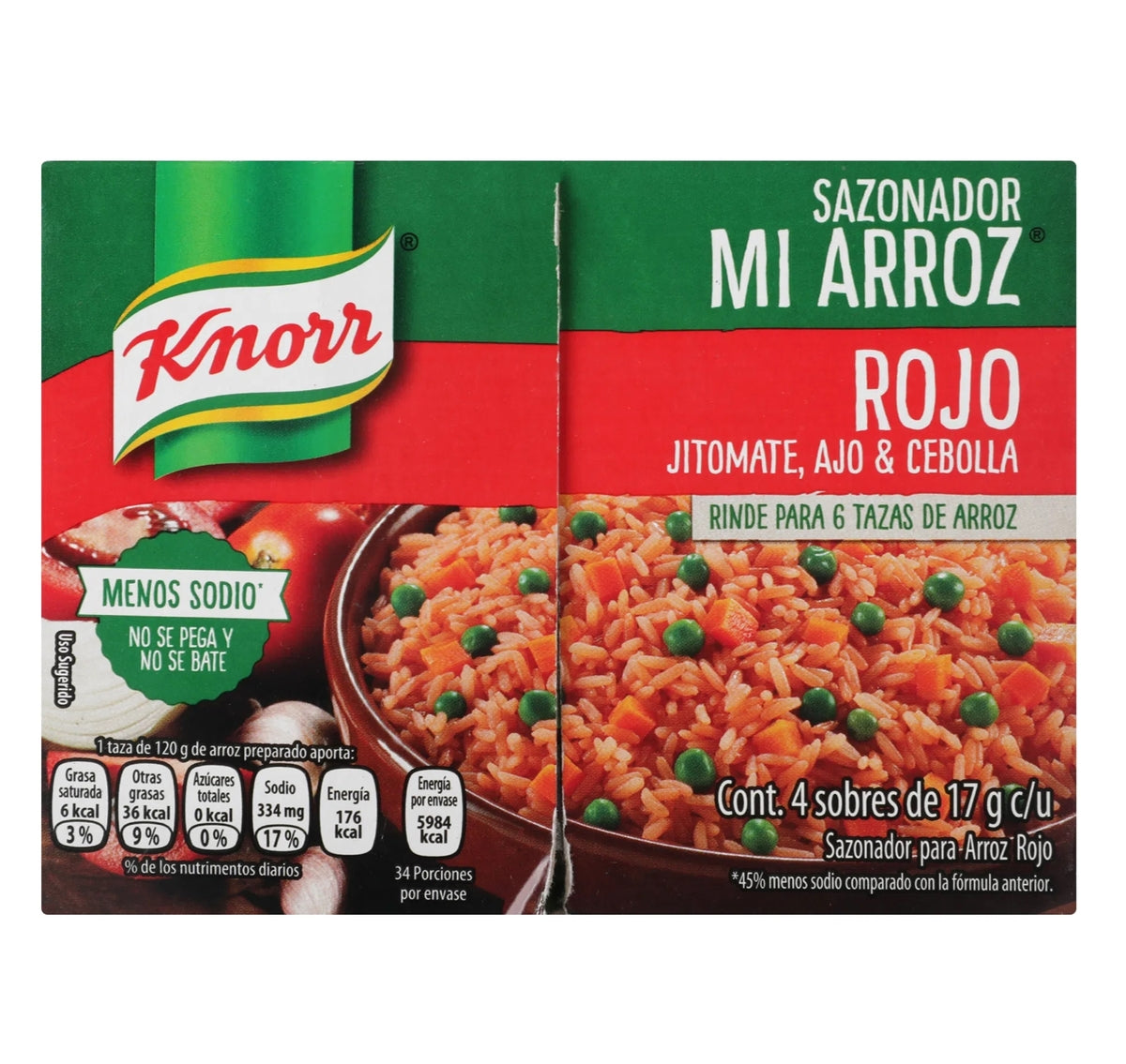 SOP CS KNORR MI ARROZ TOMATE 10/17GR