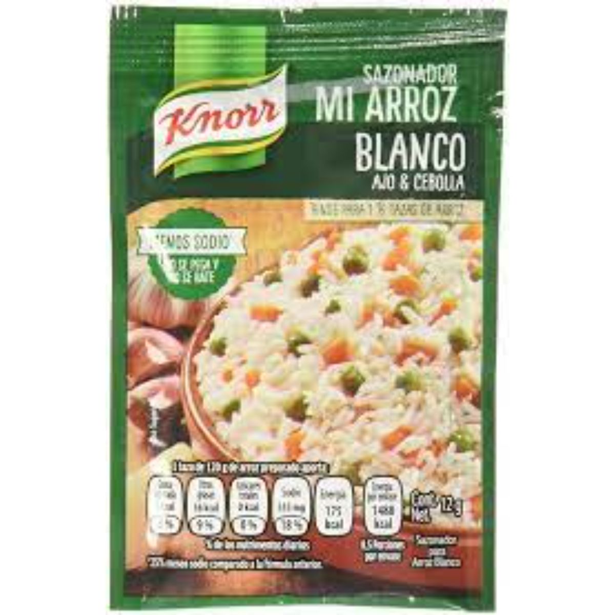 SOP CS KNORR MI ARROZ/AJO/CEB6/10/12GR