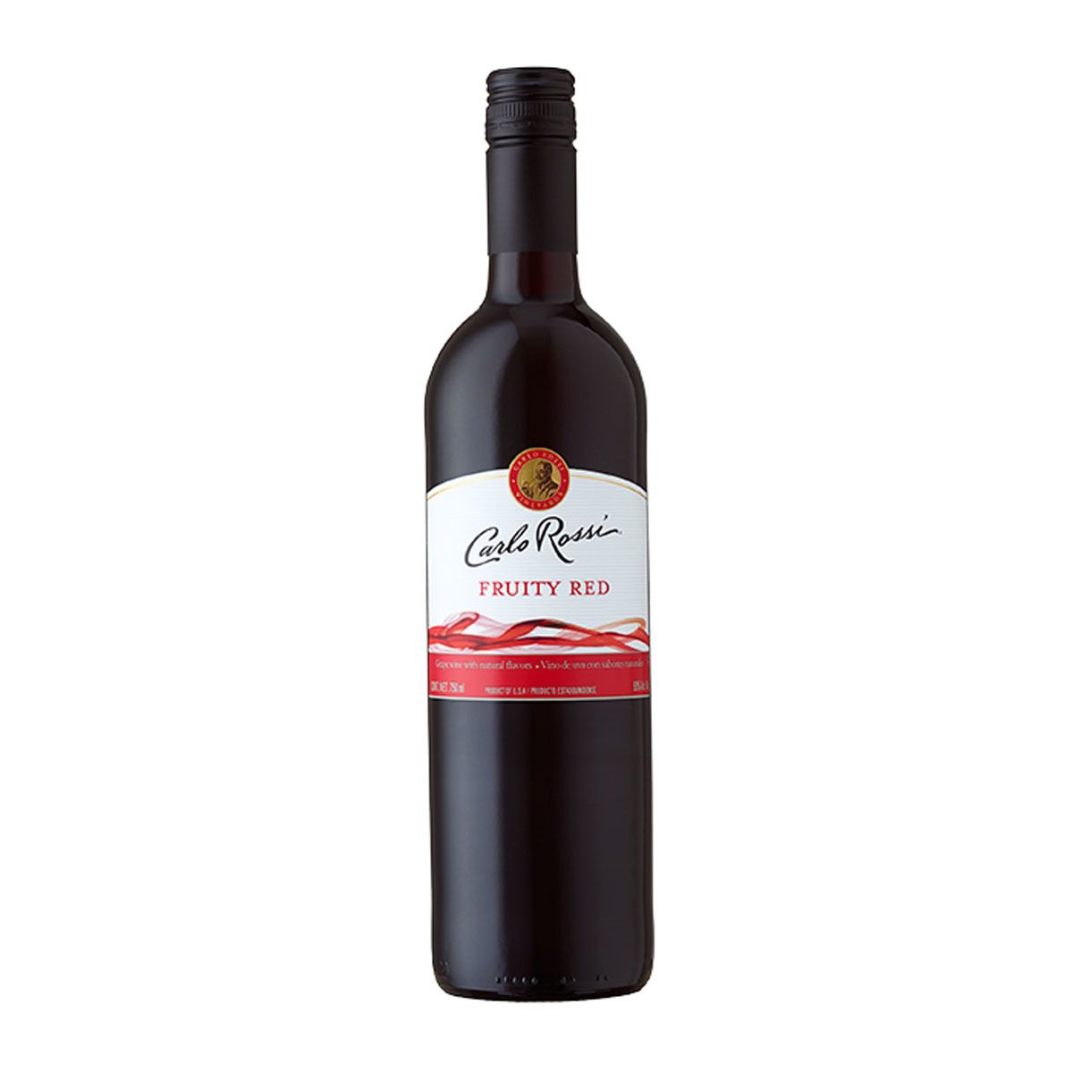 VMT CARLO ROSSI FRUITY RED12/750ML