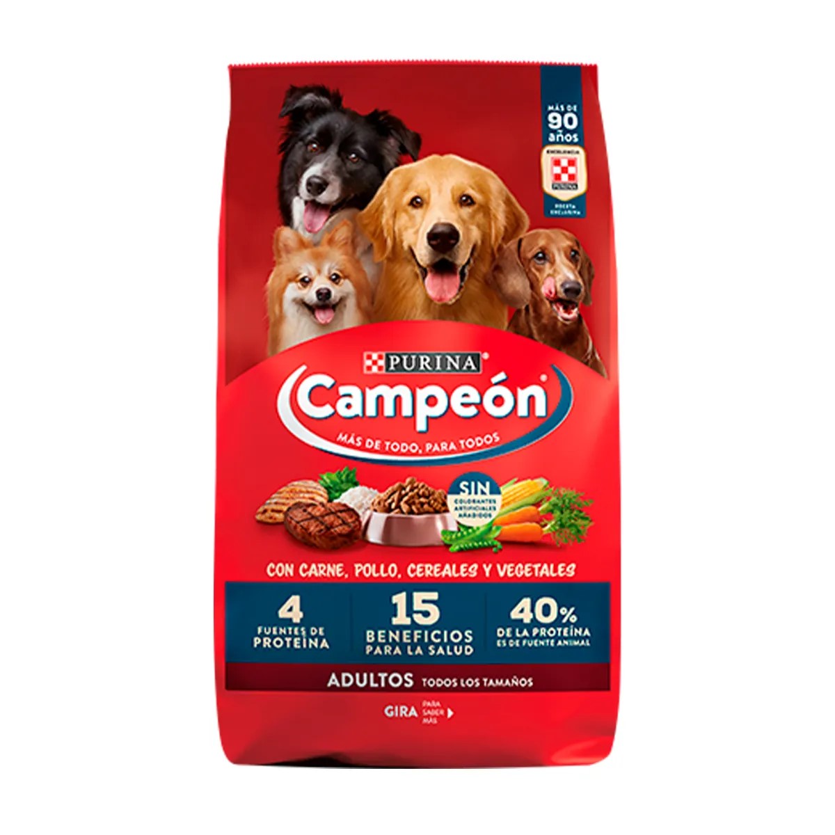 MASC CAMPEON RECETA CASERA ADULT 24/800G