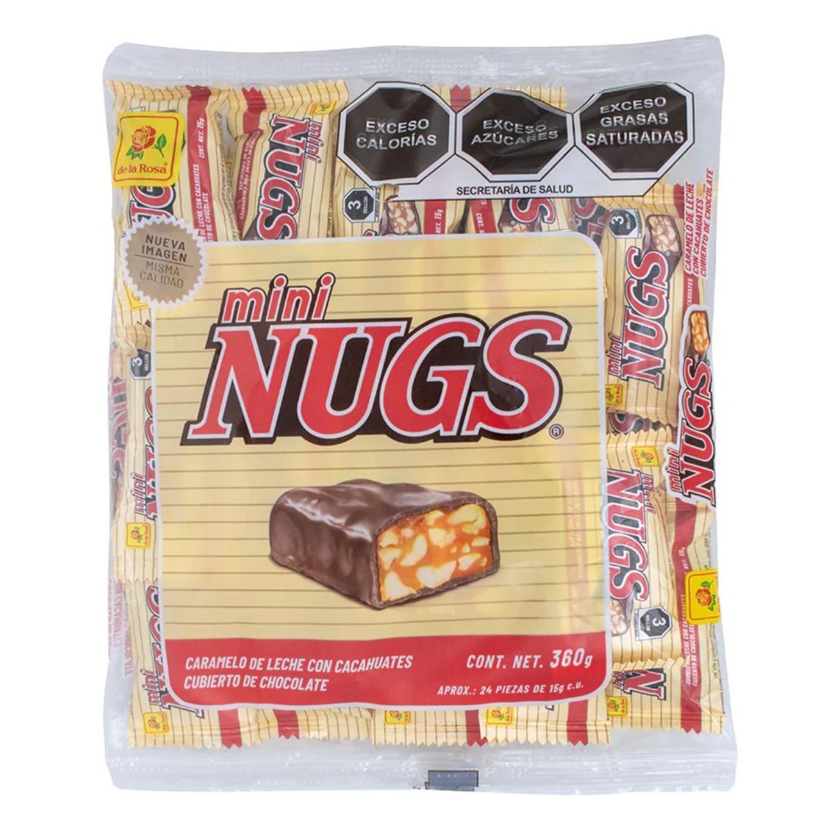 DL CHOC LA ROSA NUGS MINI 24PZ