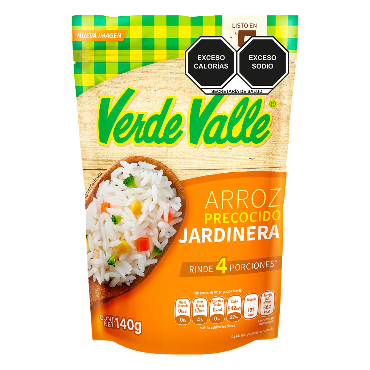 SOP SP VERDE VALLE ARROZ JARDINE16/140GR