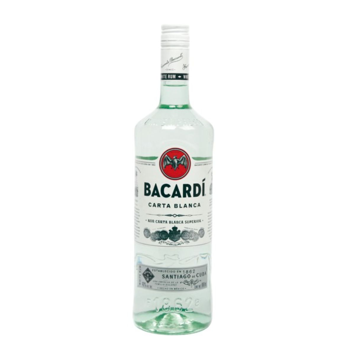 RON BACARDI CARTA BLANCA 980ML