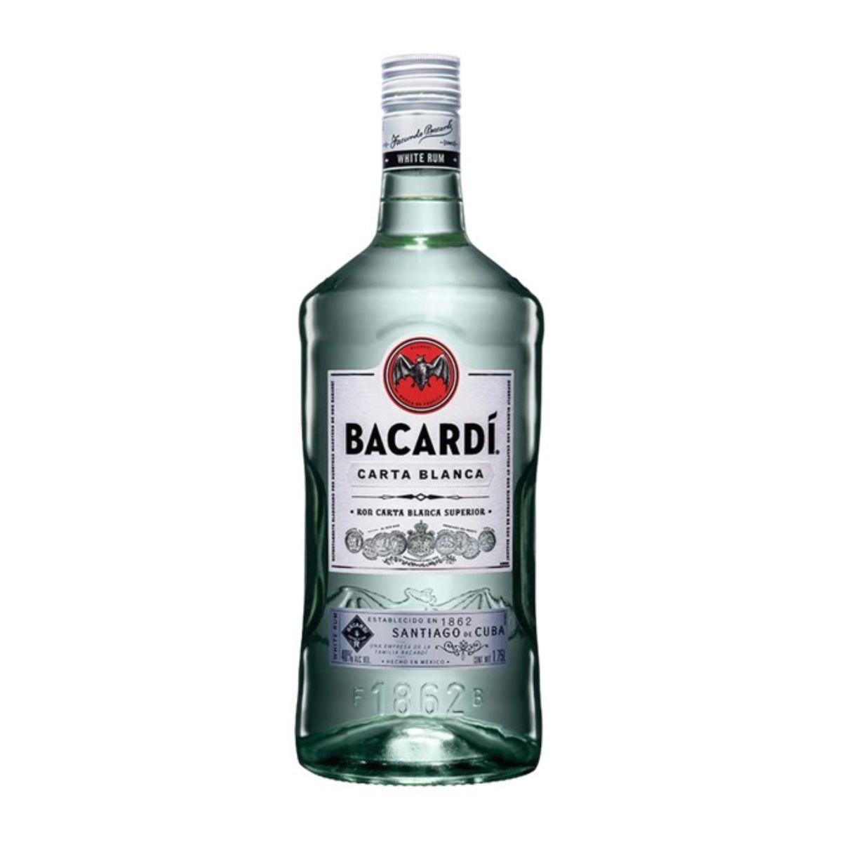 RON BACARDI CARTA BLANCA6/1.75LT