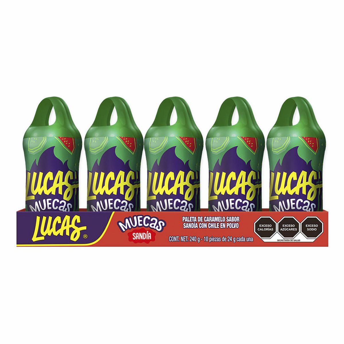 DL PAL LUCAS MUECAS SANDIA 10PZ