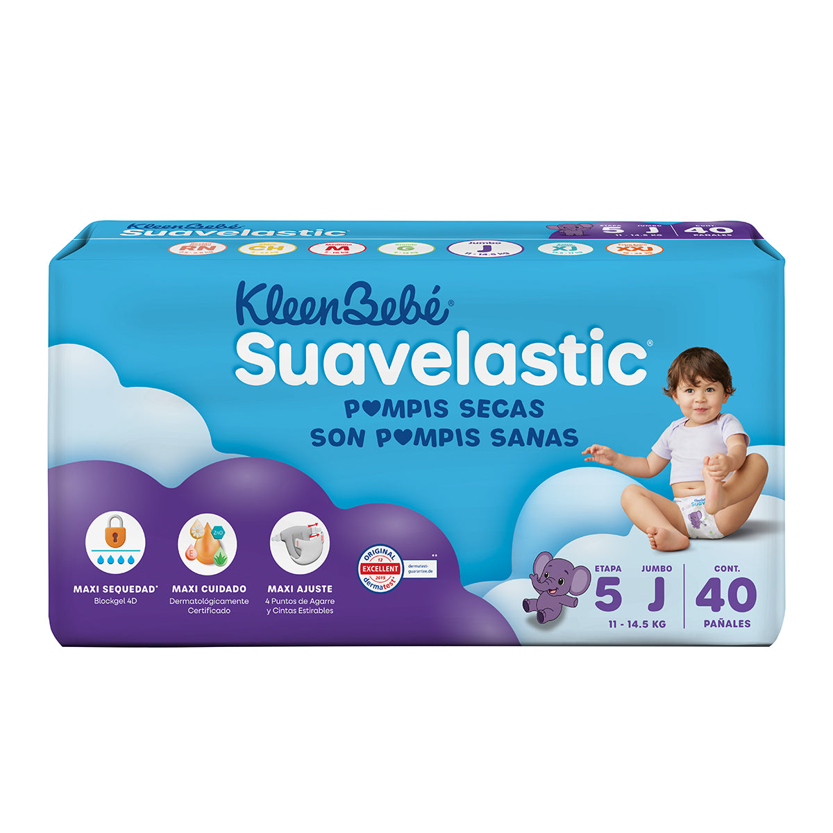 PÑ SUAVELASTIC MAX JUMBO40PZ