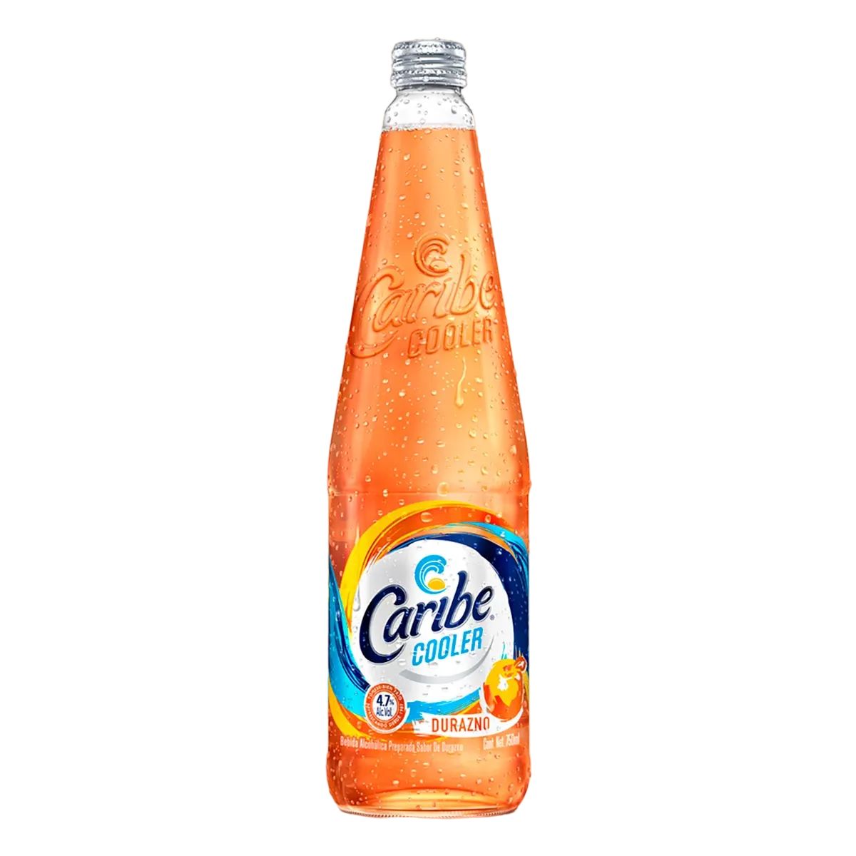 COOL CARIBE COOLER DURAZNO12/750ML