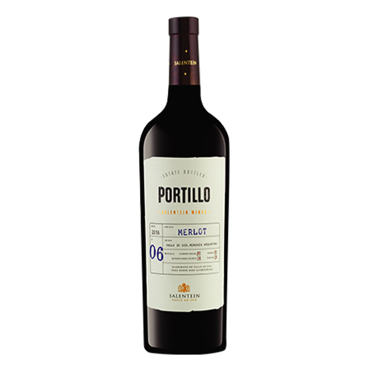 VMT PORTILLO MERLOT750ML