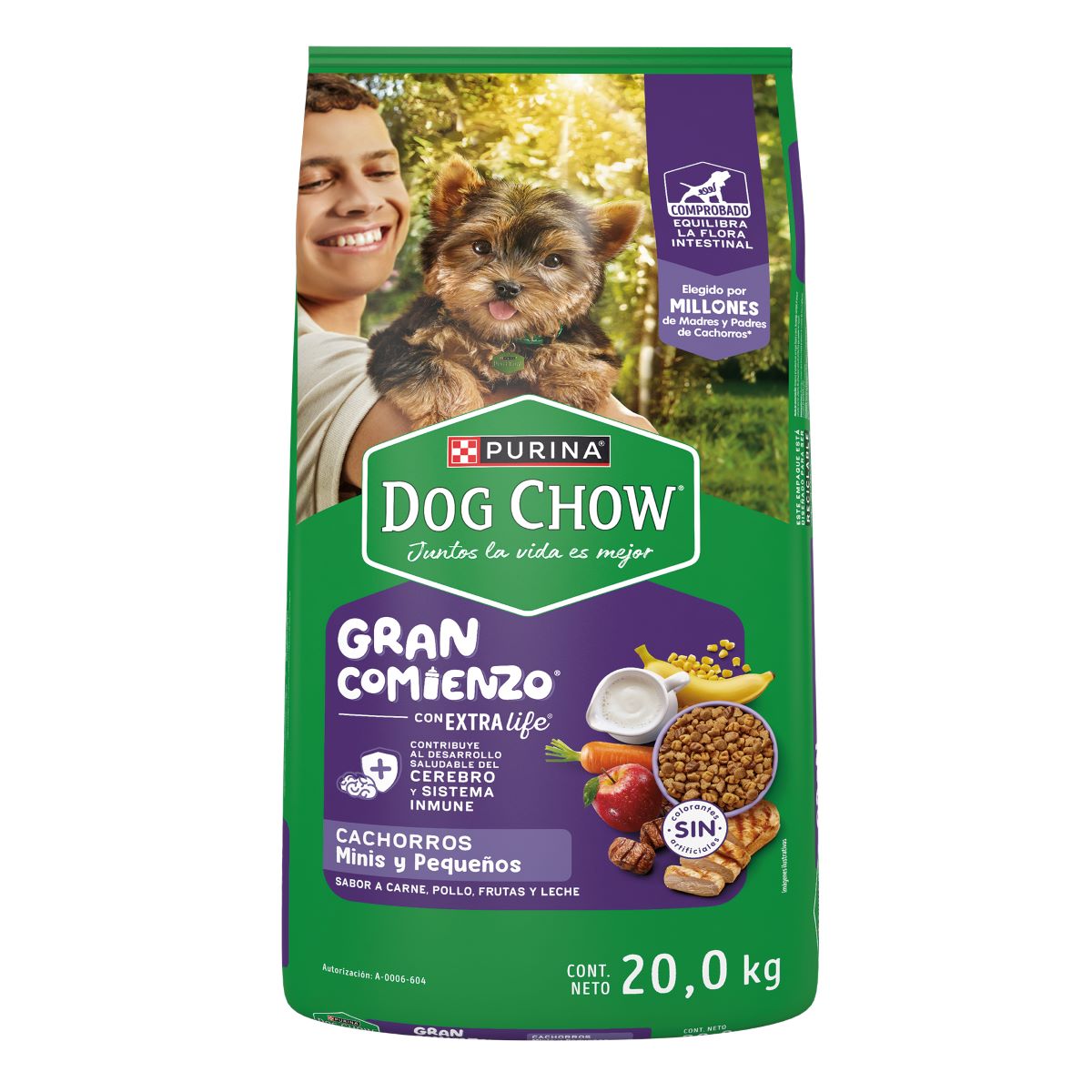 MASC DOG CHOW CACHORRO20KG