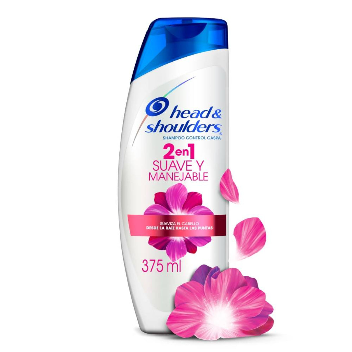 SH H&S 2 EN 1 SUAVE Y MANEJABLE375ML