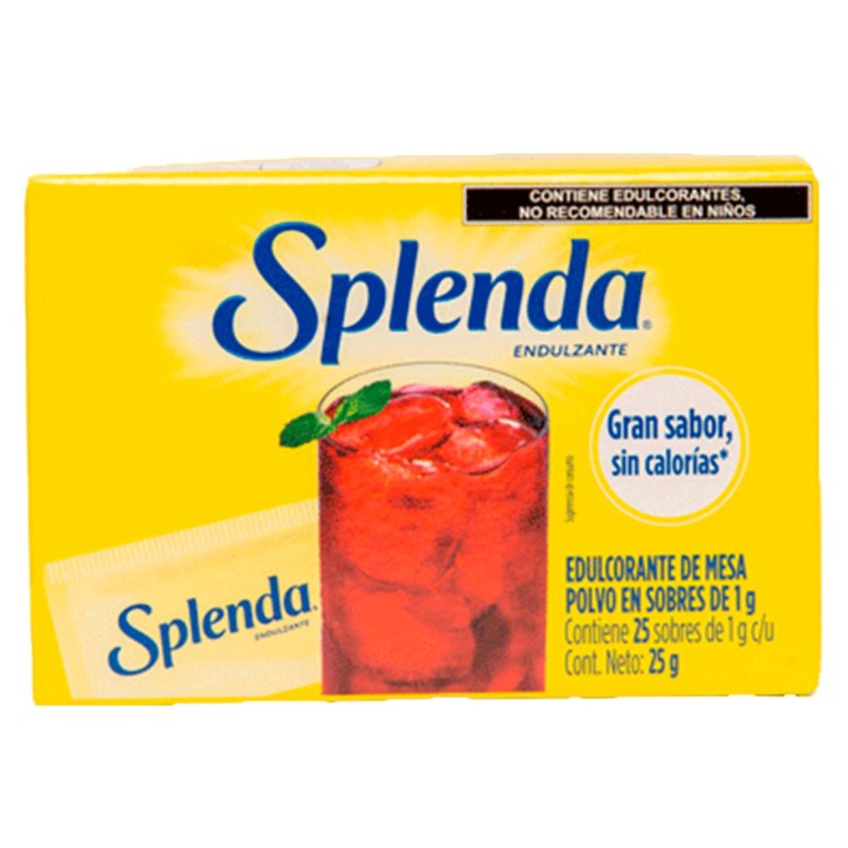 AZ SPLENDA SOBRES 24/25PZ