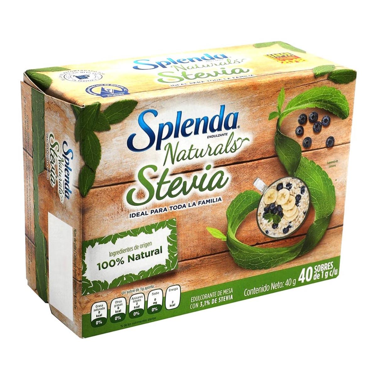 AZ SPLENDA CON STEVIA12/40PZ
