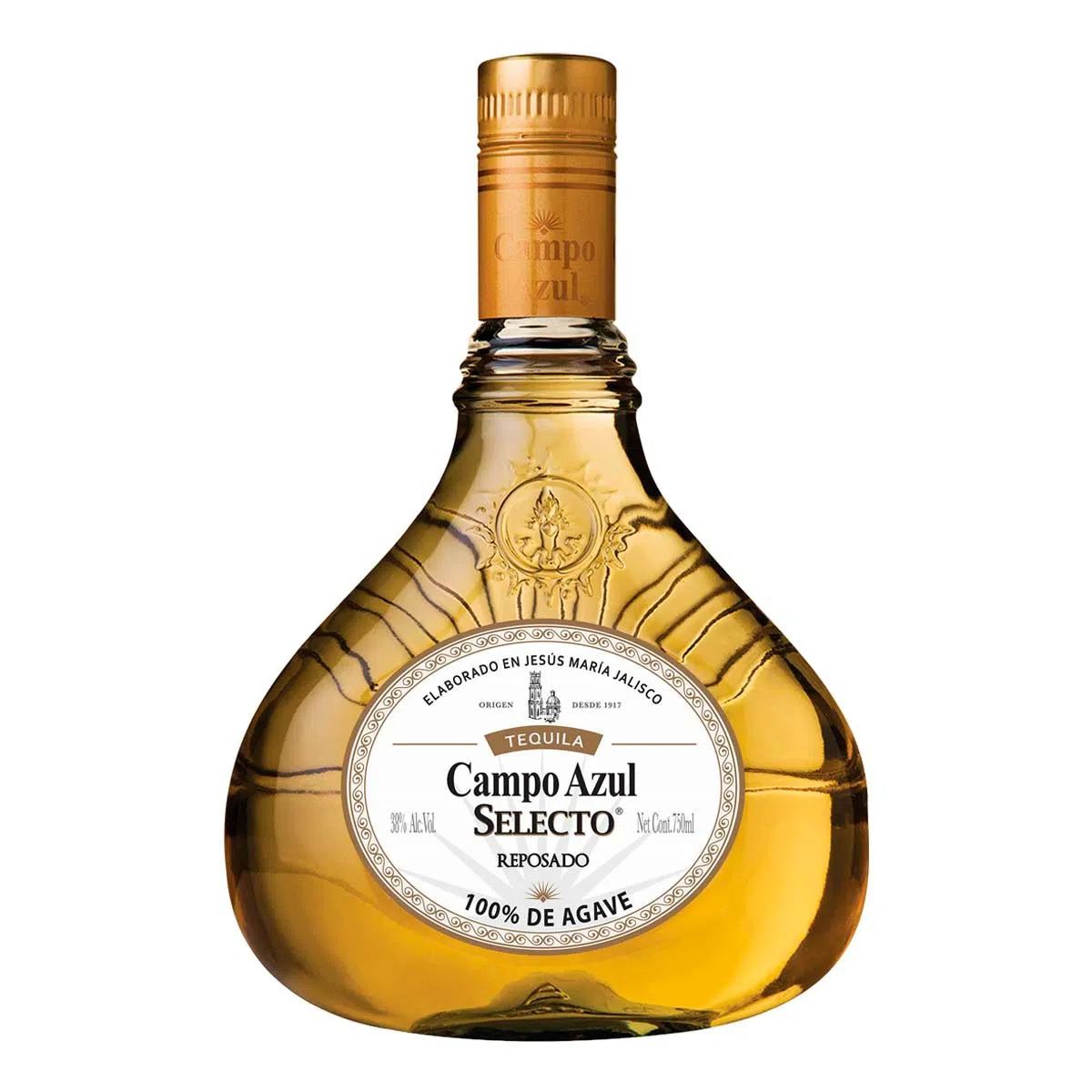 TEQ CAMPO AZUL SELECTO REPOSADO6/750ML