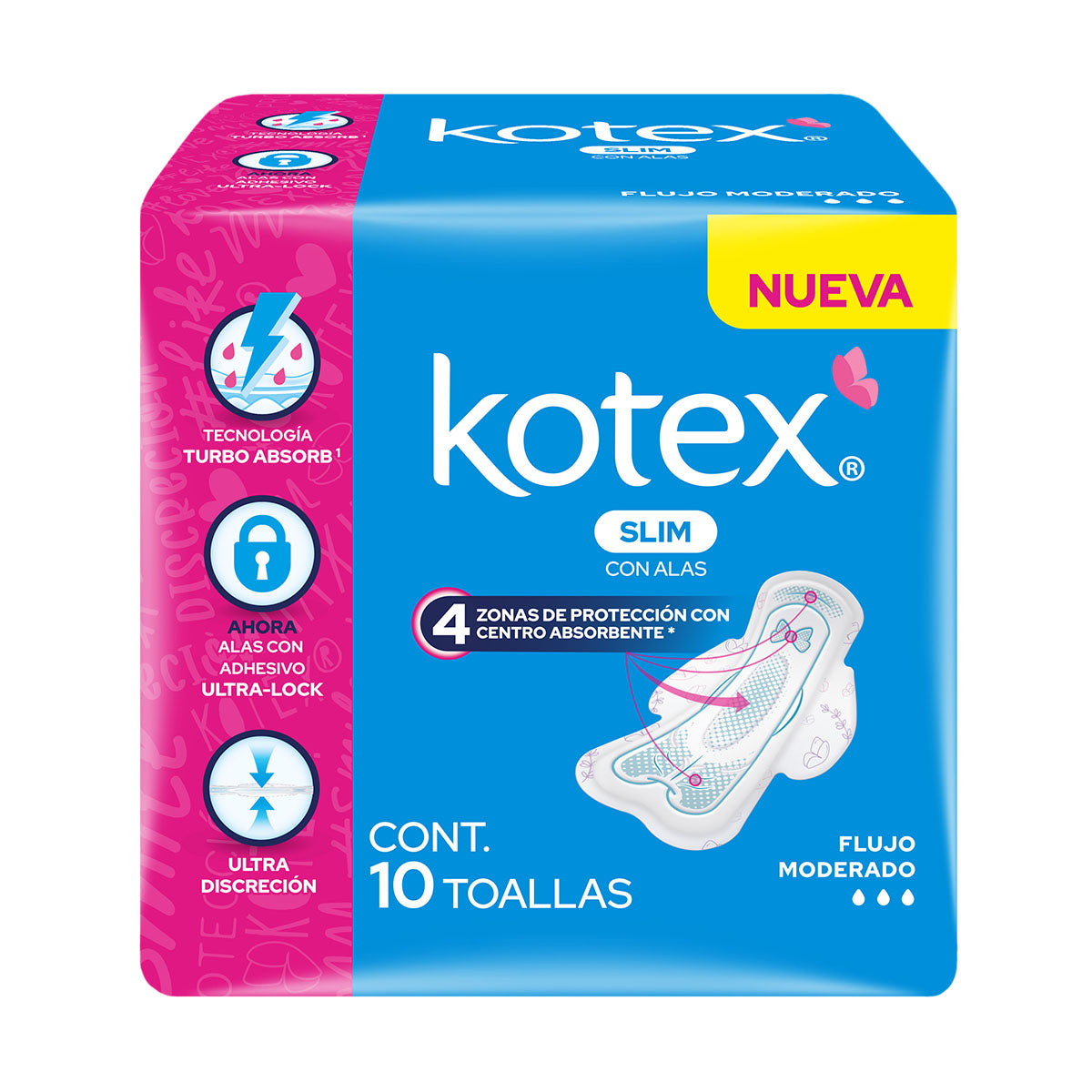 TF KOTEX ULTRADELGADA C/A12/10PZ