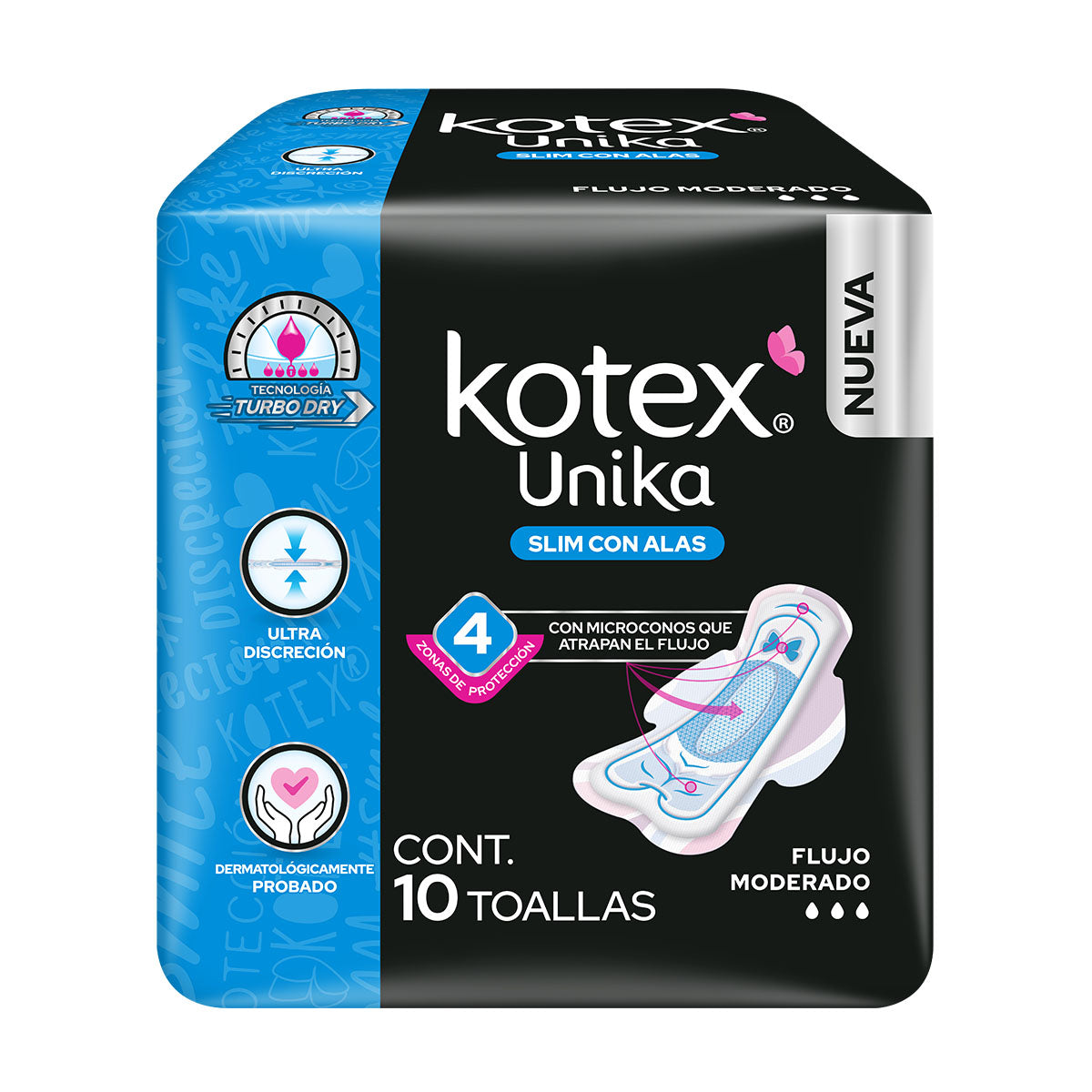 TF KOTEX UNIKA ULTRADELGADA C/A18/10PZ