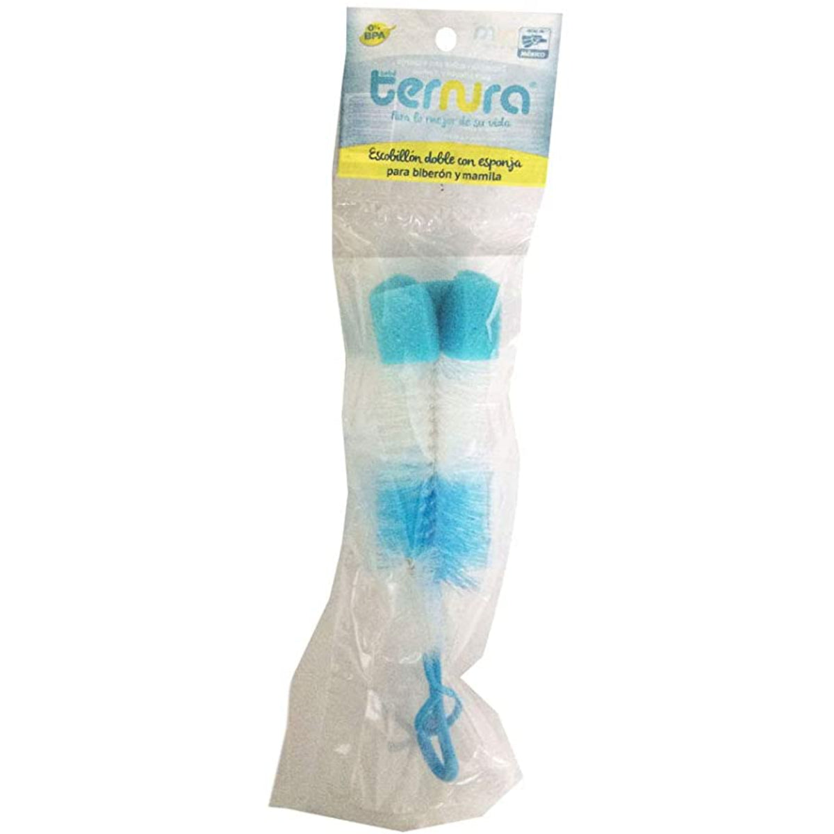 BB ESCOBILLON C/ESPONJA DOBLE18/PZ