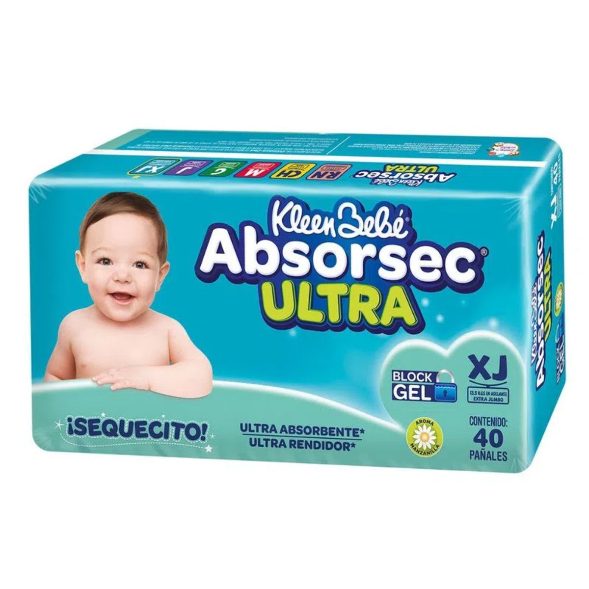 PÑ ABSORSEC EXTRA JUMBO 40PZ