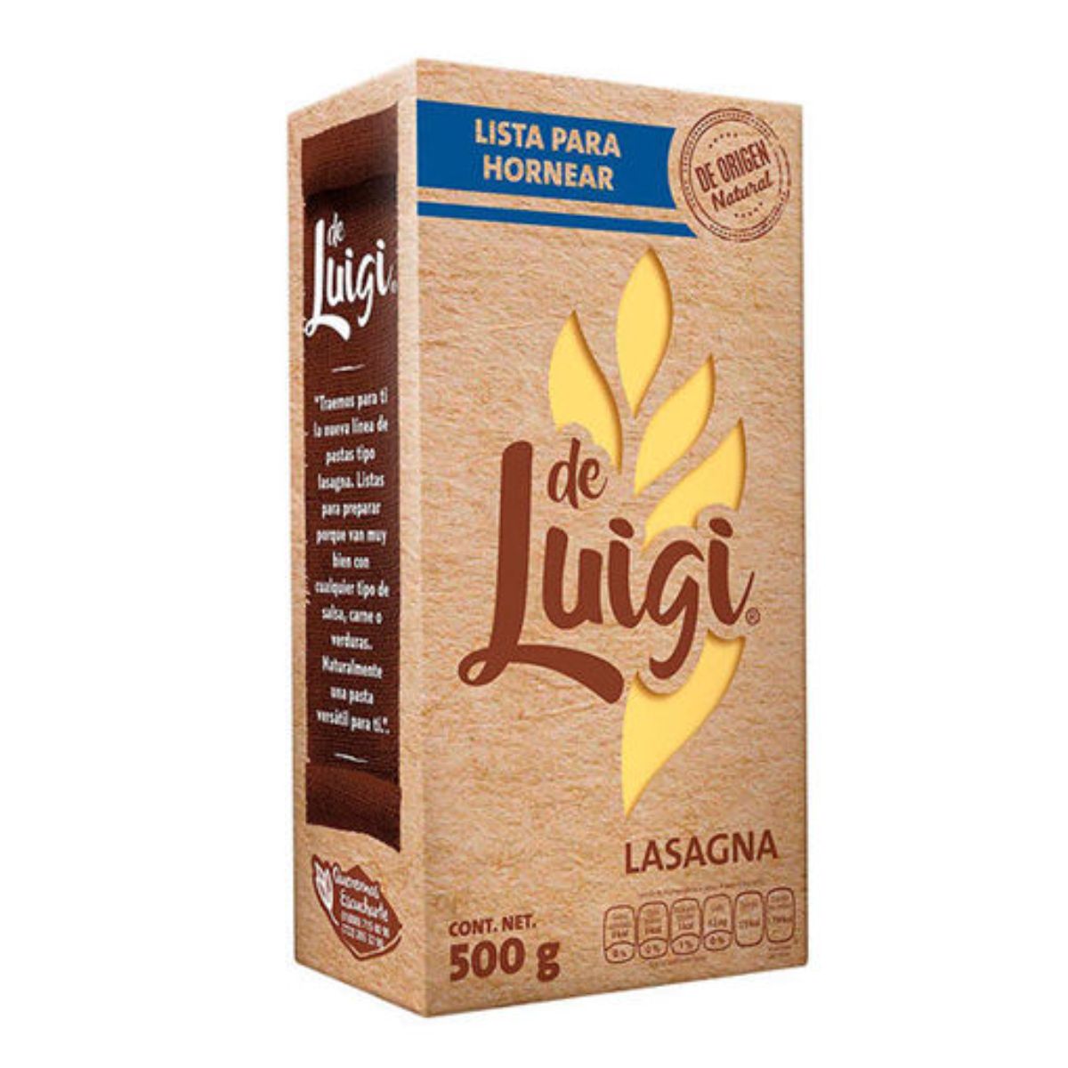 SOP PT LUIGI LASAGNA12/500GR