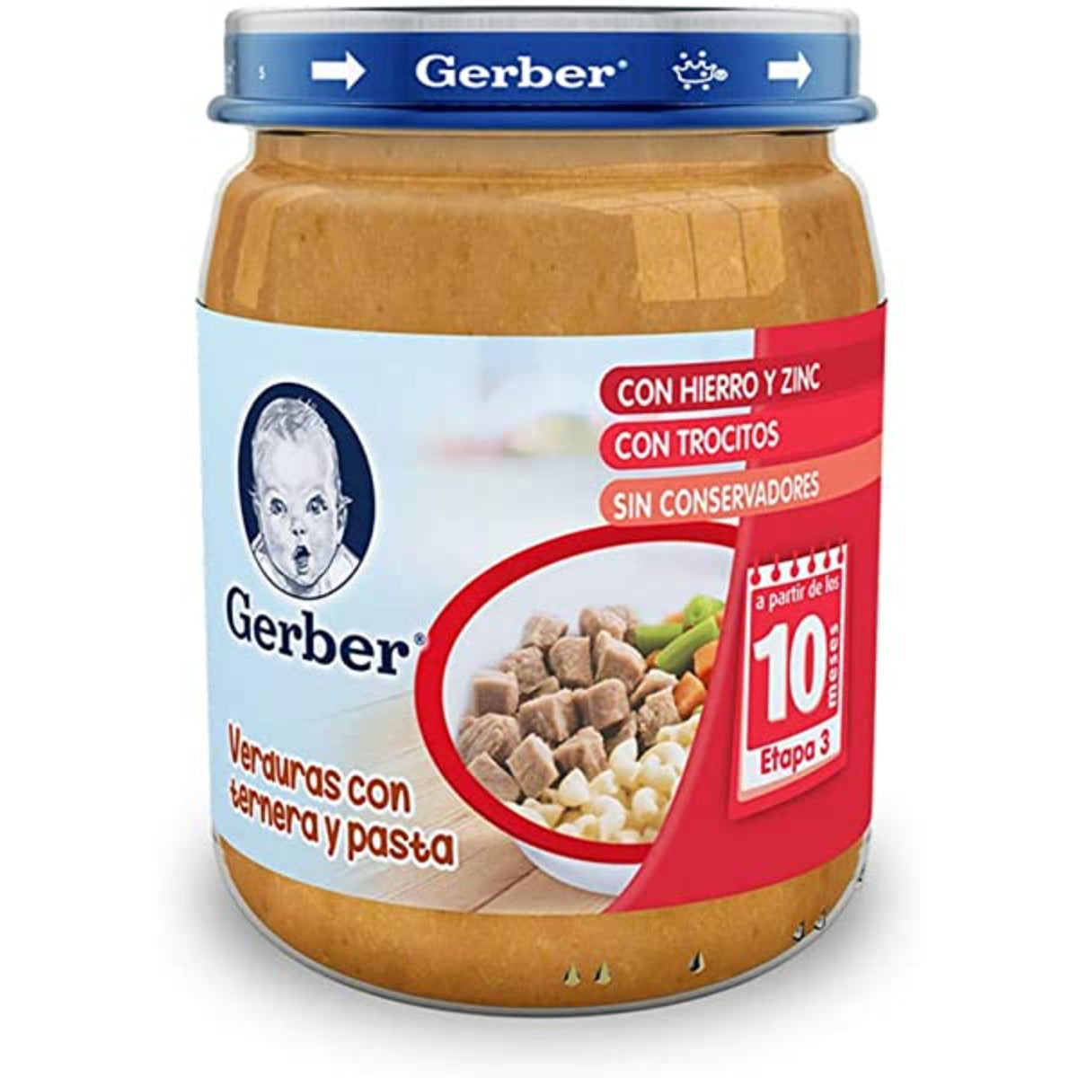 INF COL GERBER E3 TERNERA C/VER 12/170GR