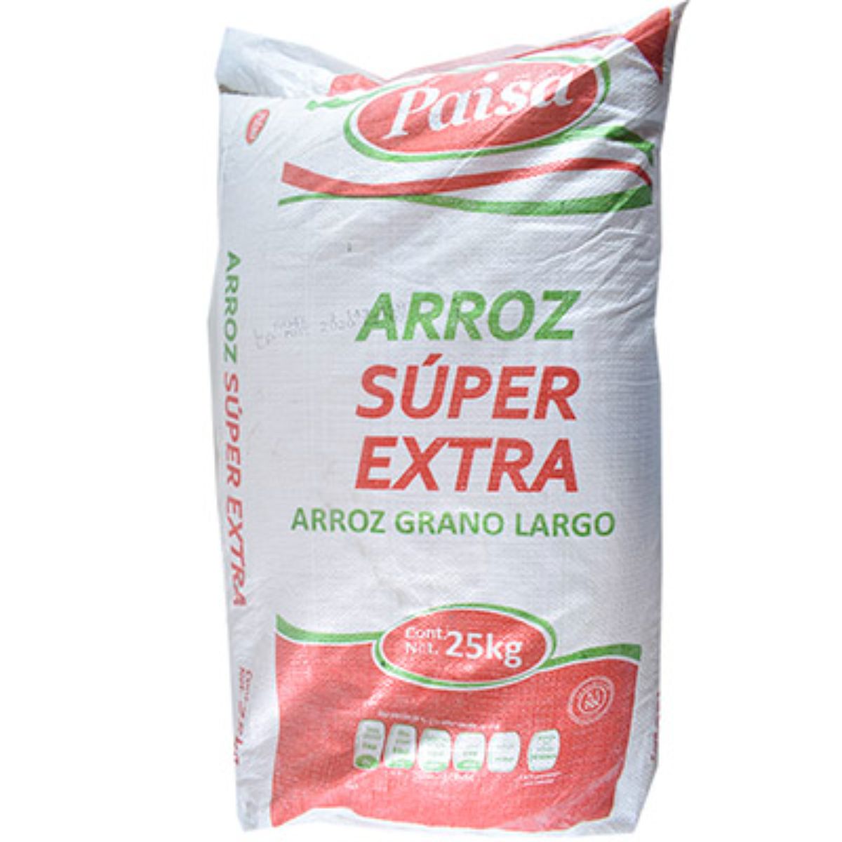 GRAN ARR PAISA ROJO GRANO LARGO 25KG