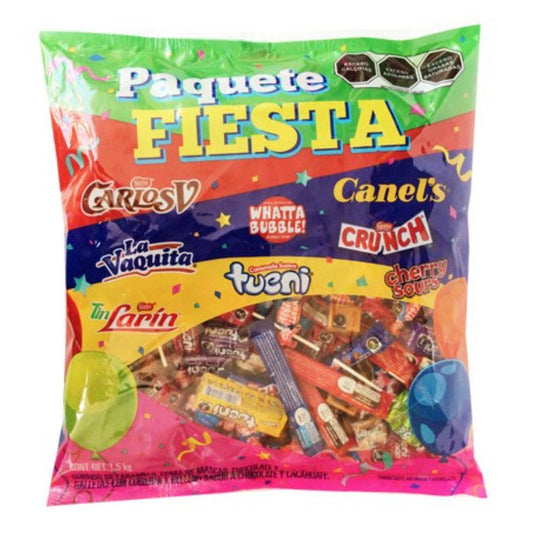 DL CANELS PAQUETE FIESTA SURTIDO 1.3KG