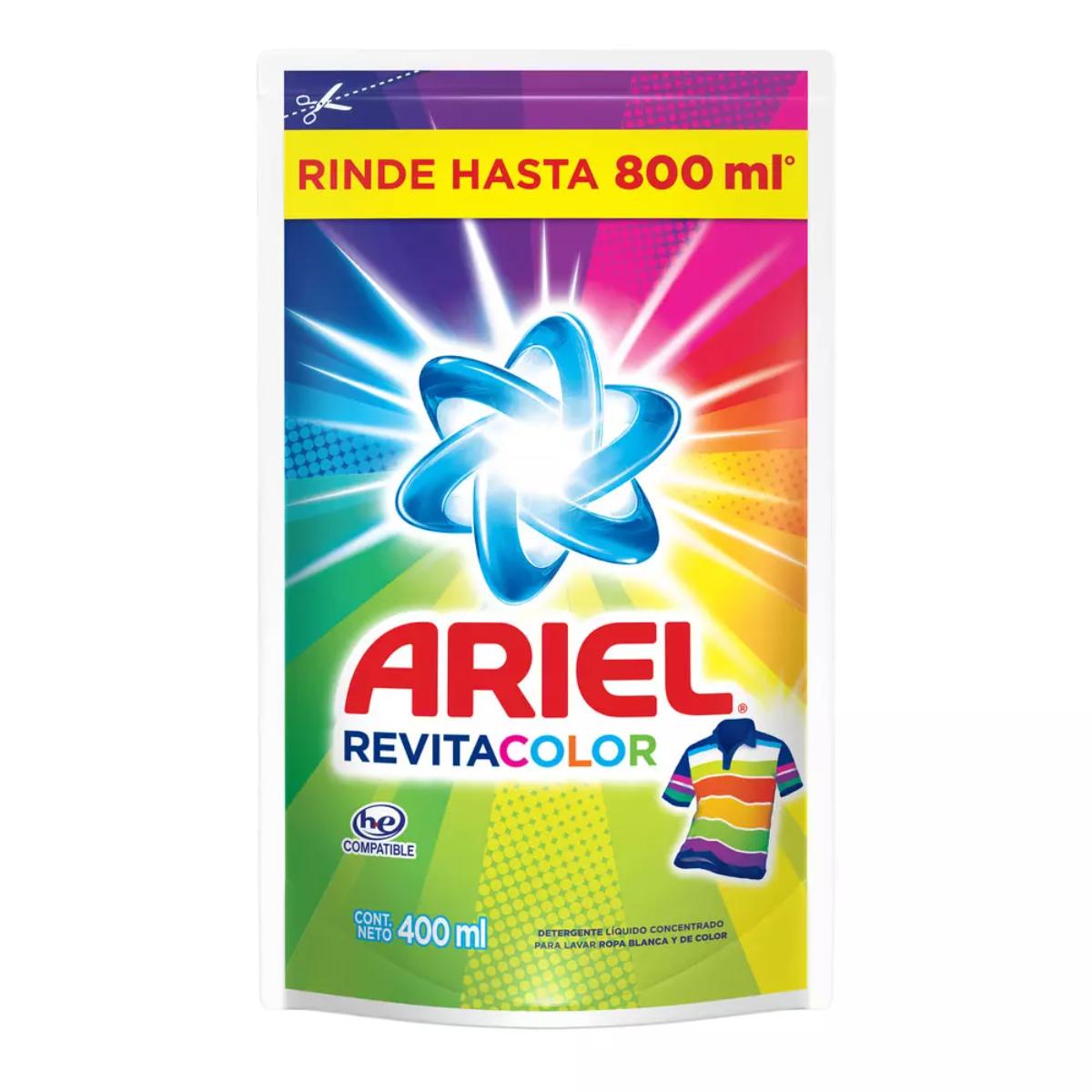 DET LIQ ARIEL REVITACOLOR9/400ML