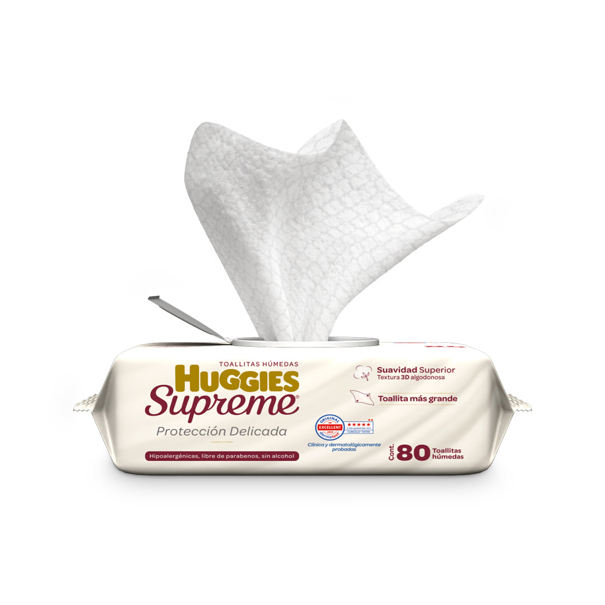 BB TOALL HUM HUGGIES SUPREME 18/80PZ