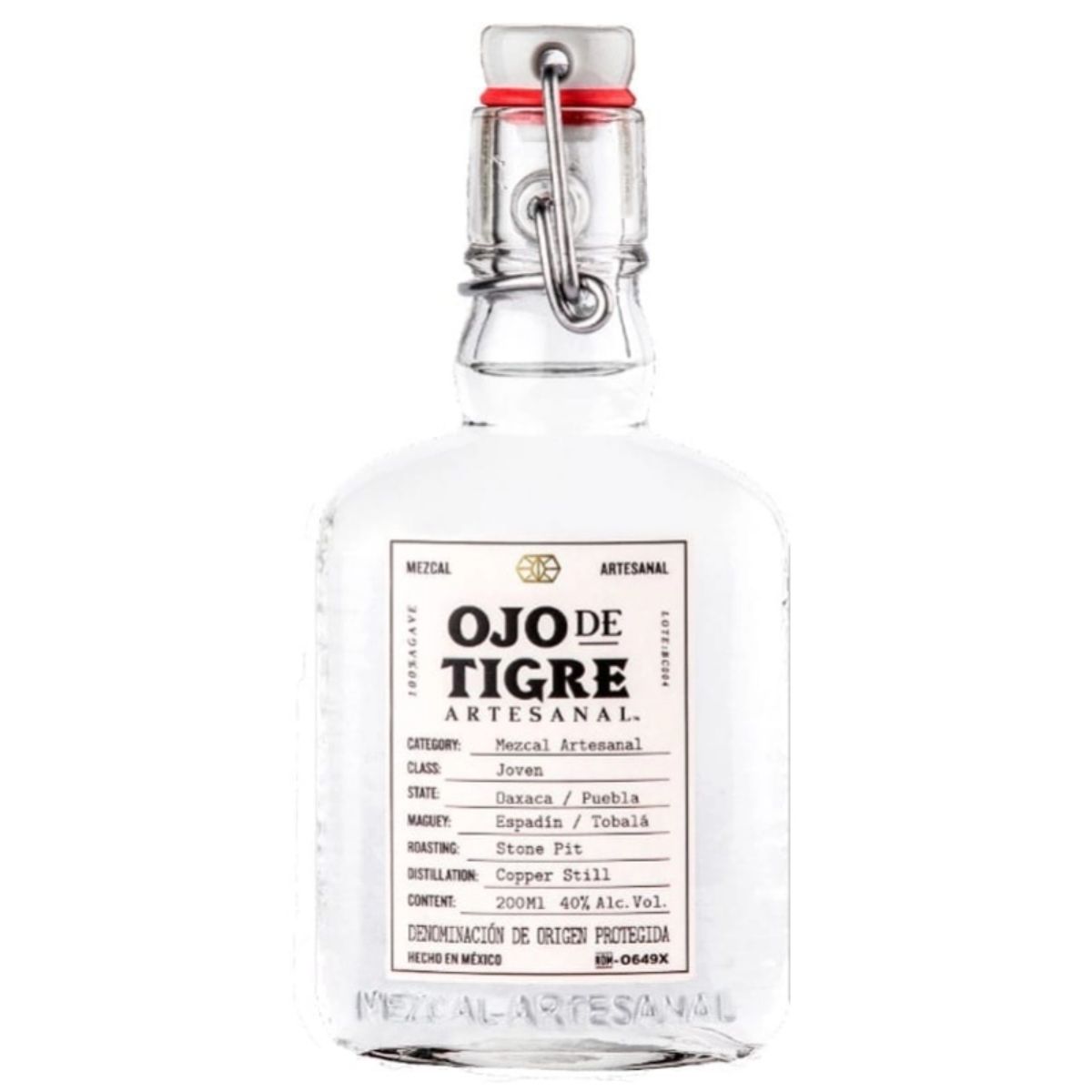 MEZCAL OJO DE TIGRE JOVEN 24/200ML