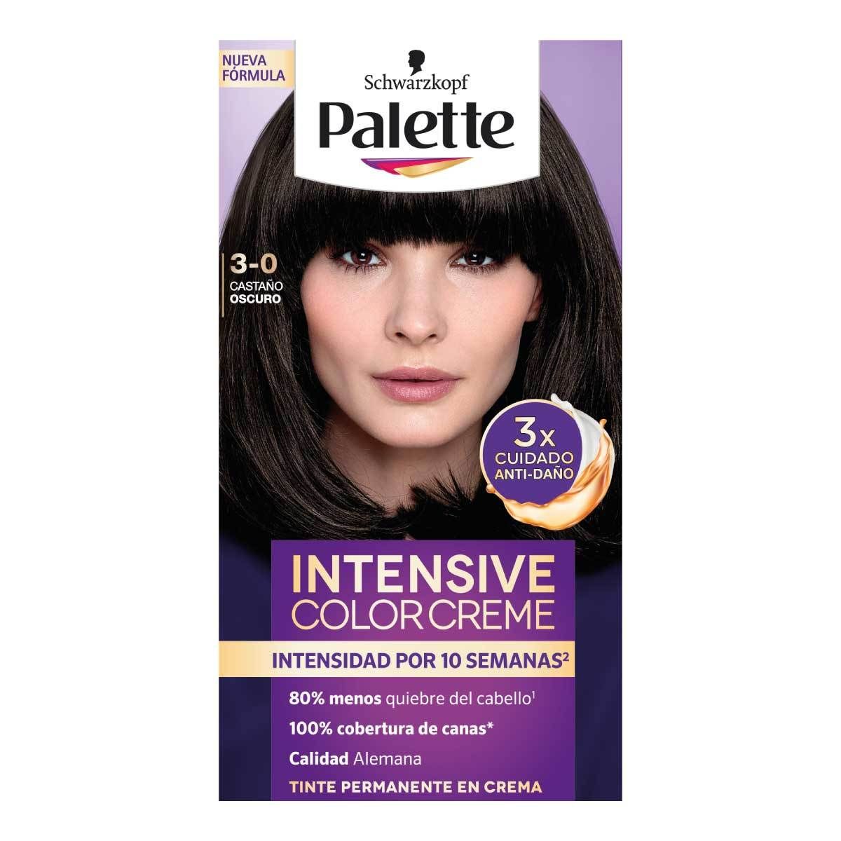 TT PALETTE #3-0 CASTAÑO OSCURO 12/PZ