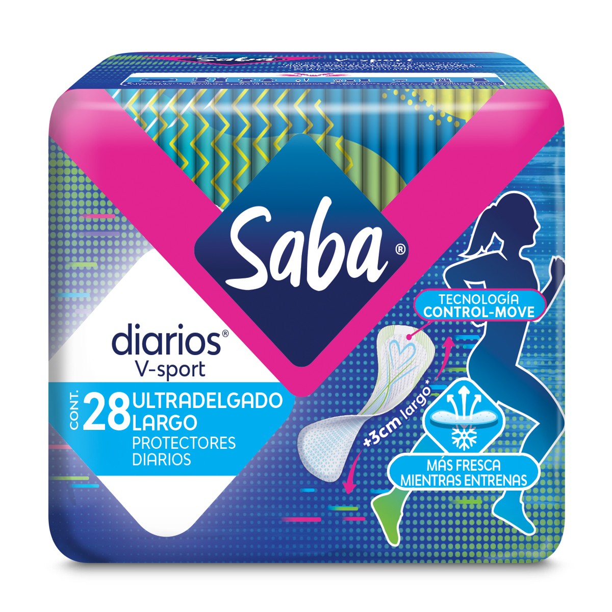 TF PANTY SABA SPORT U/DELG L 16/28PZ