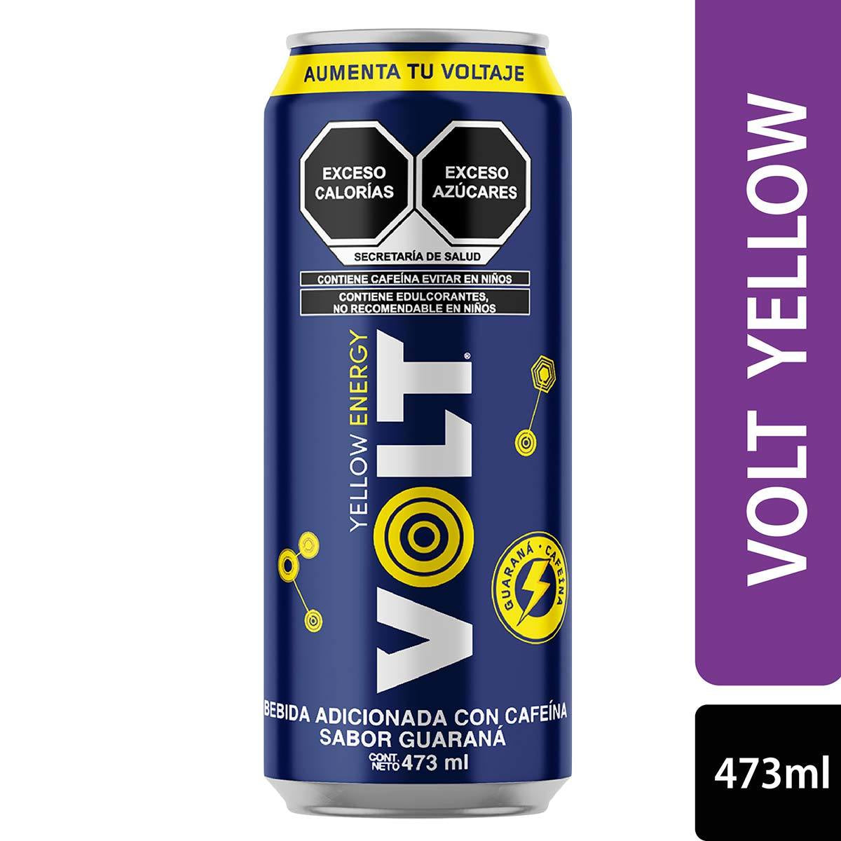 ENERG VOLT YELLOW S/TAURINA 15/473ML